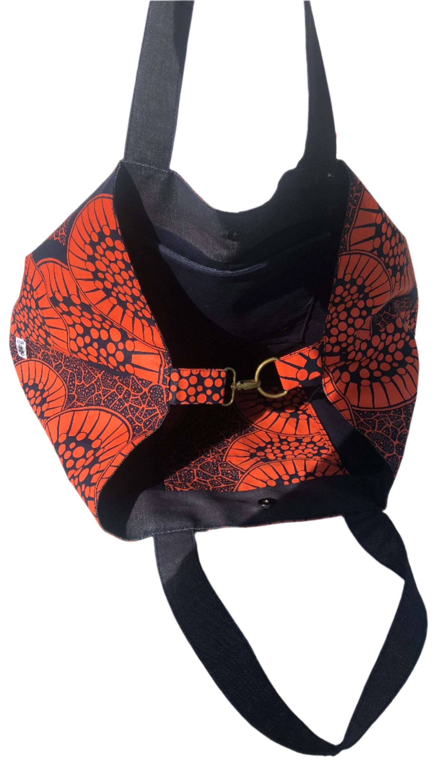 Overnight Travel Tote (Nairobi - Orange Citrus)