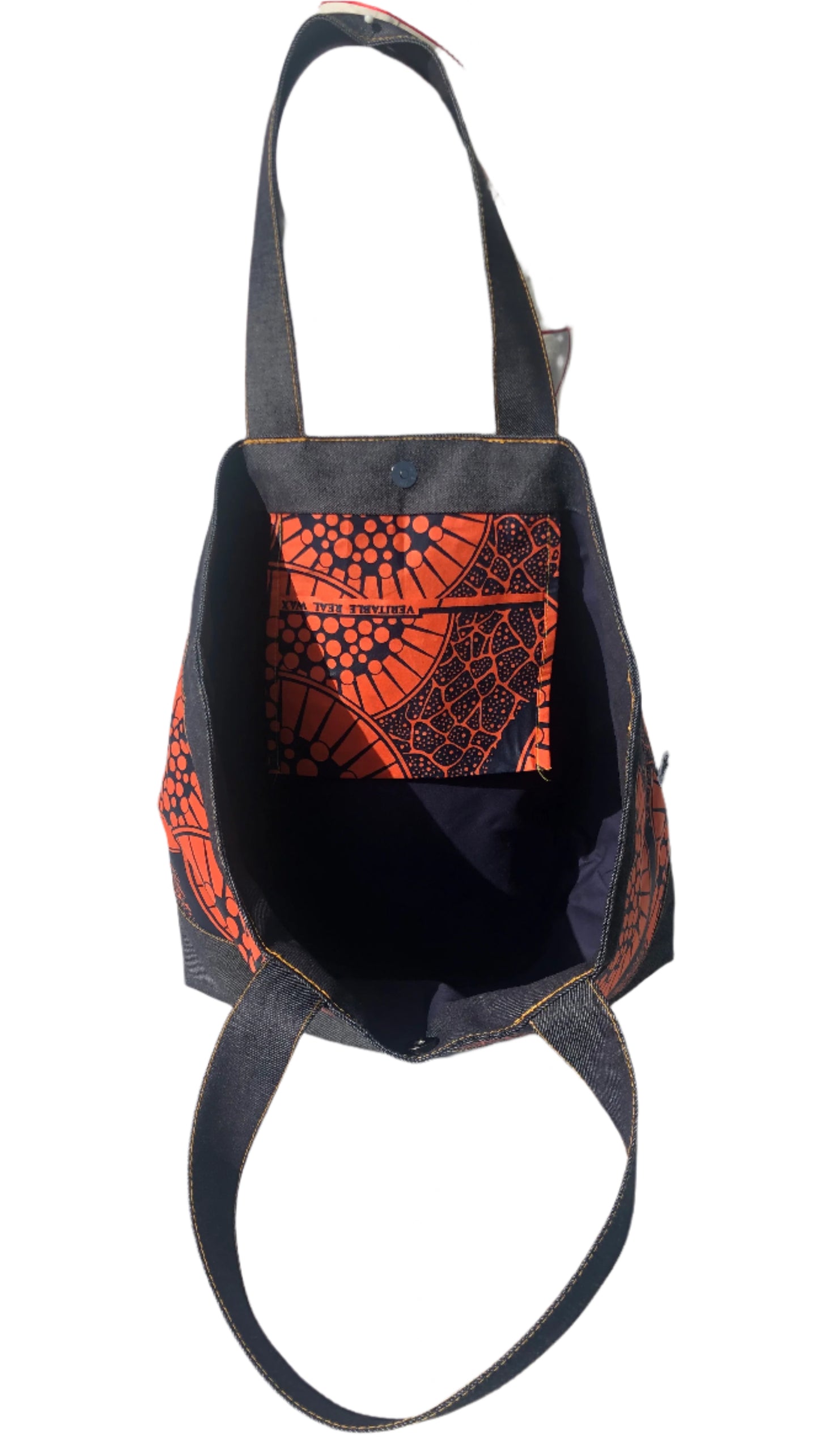 Overnight Travel Tote (Orange Citrus)