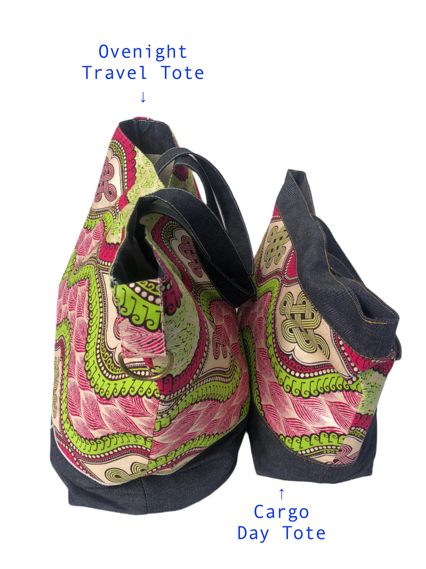 Overnight Travel Tote (Madagascar)