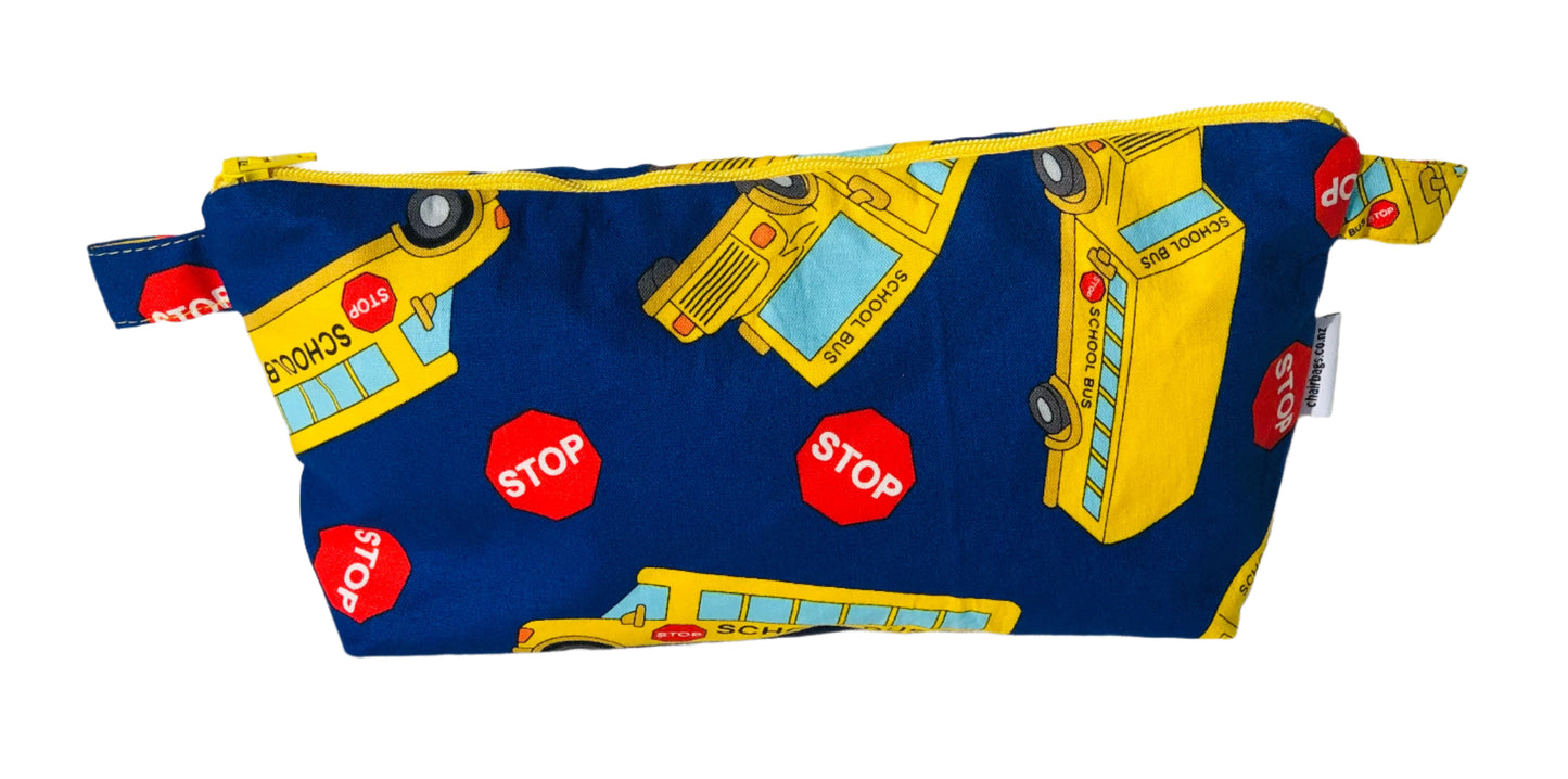 Pencil Bag School Bus