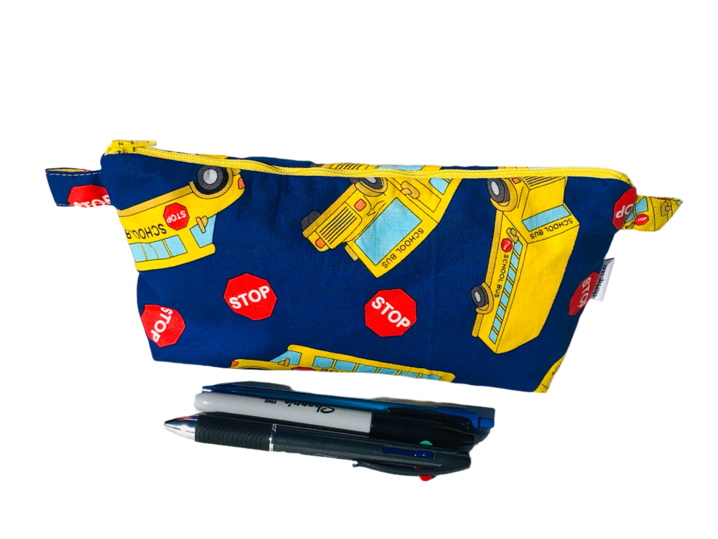 Pencil Bag School Bus