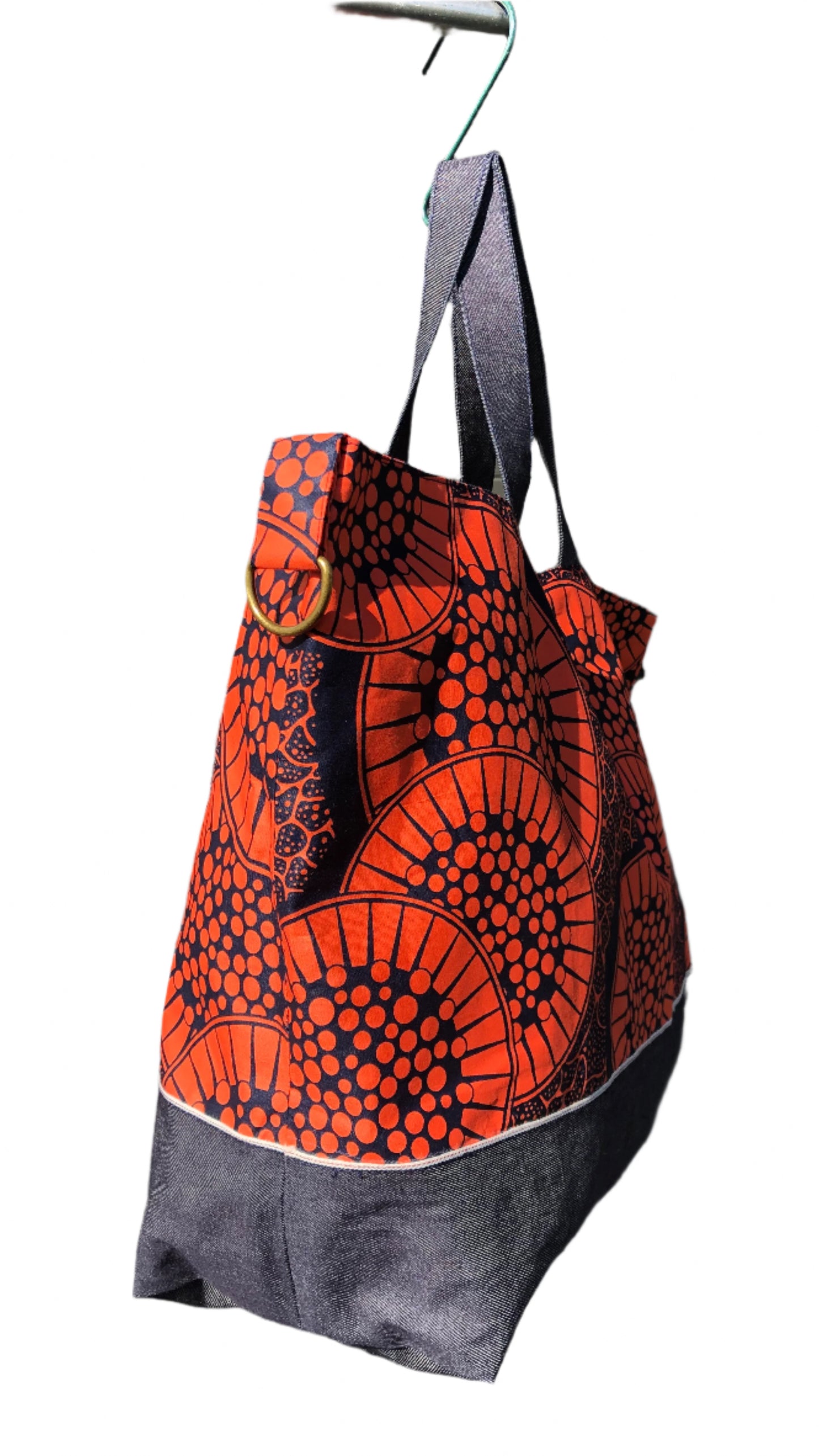 Overnight Travel Tote (Nairobi - Orange Citrus)