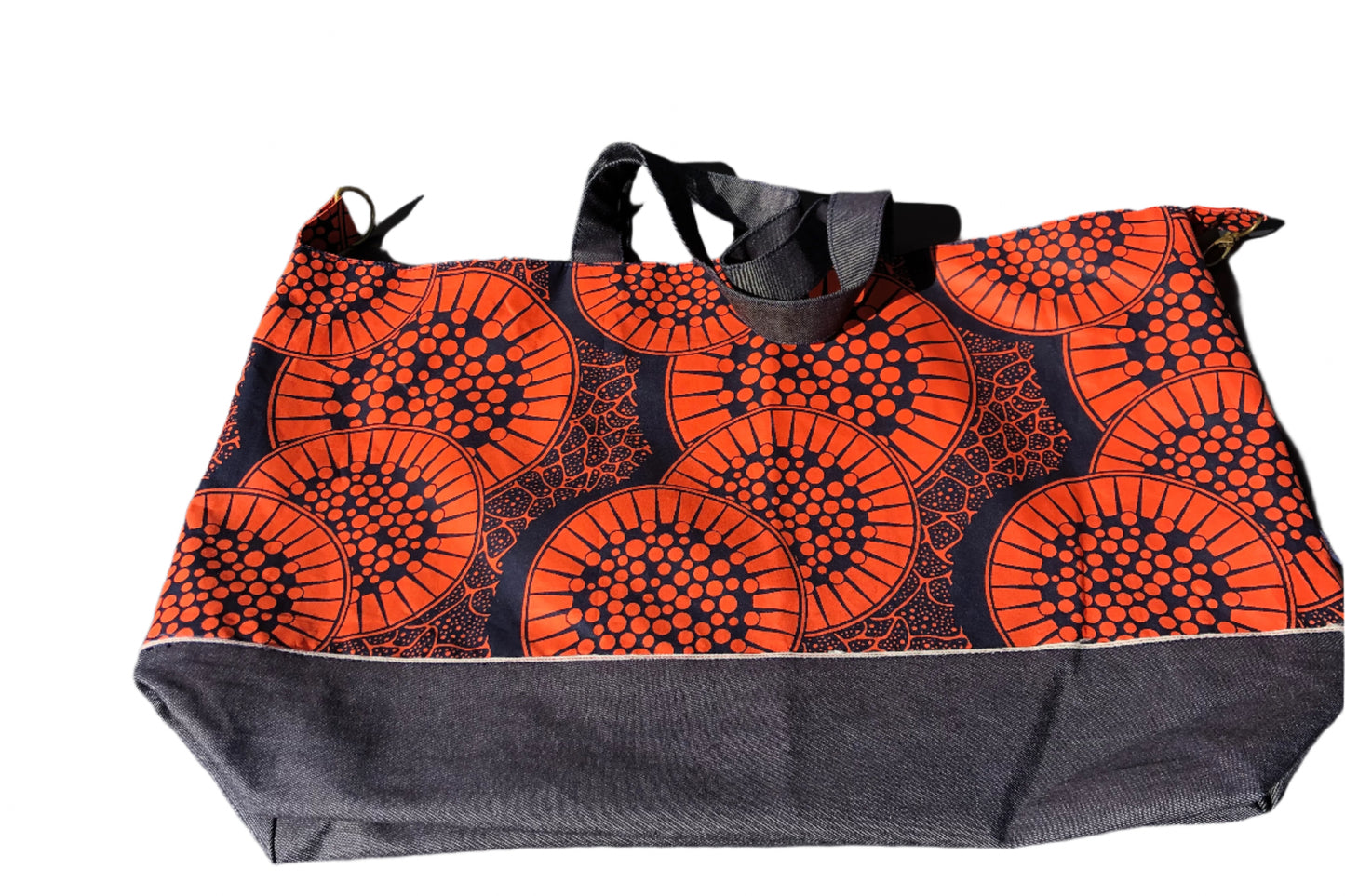 Overnight Travel Tote (Nairobi - Orange Citrus)