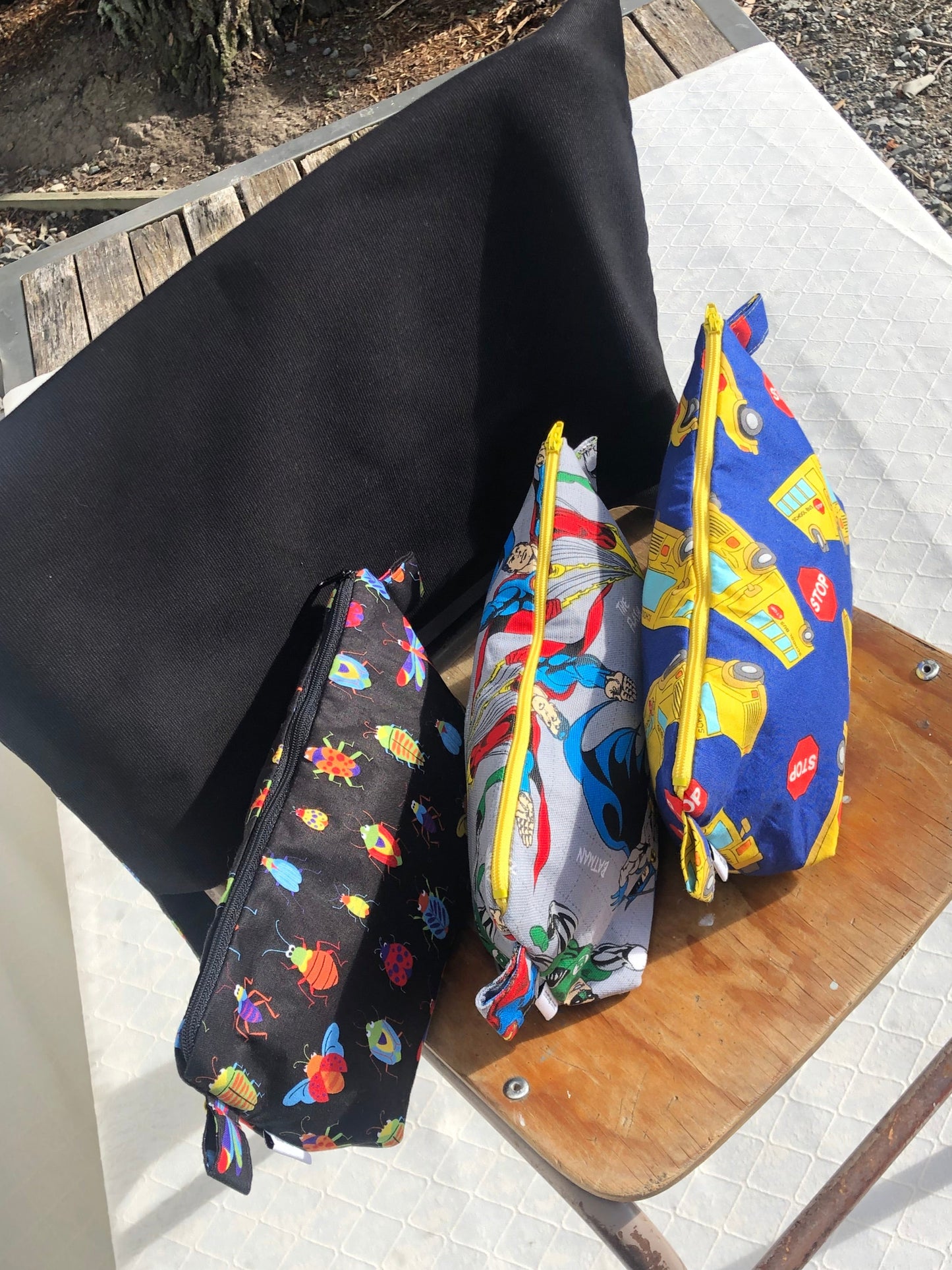 Pencil Bag Insects (Black)