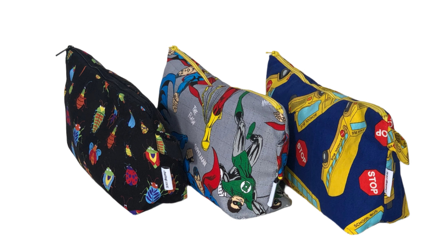 Pencil Bag Insects (Black)