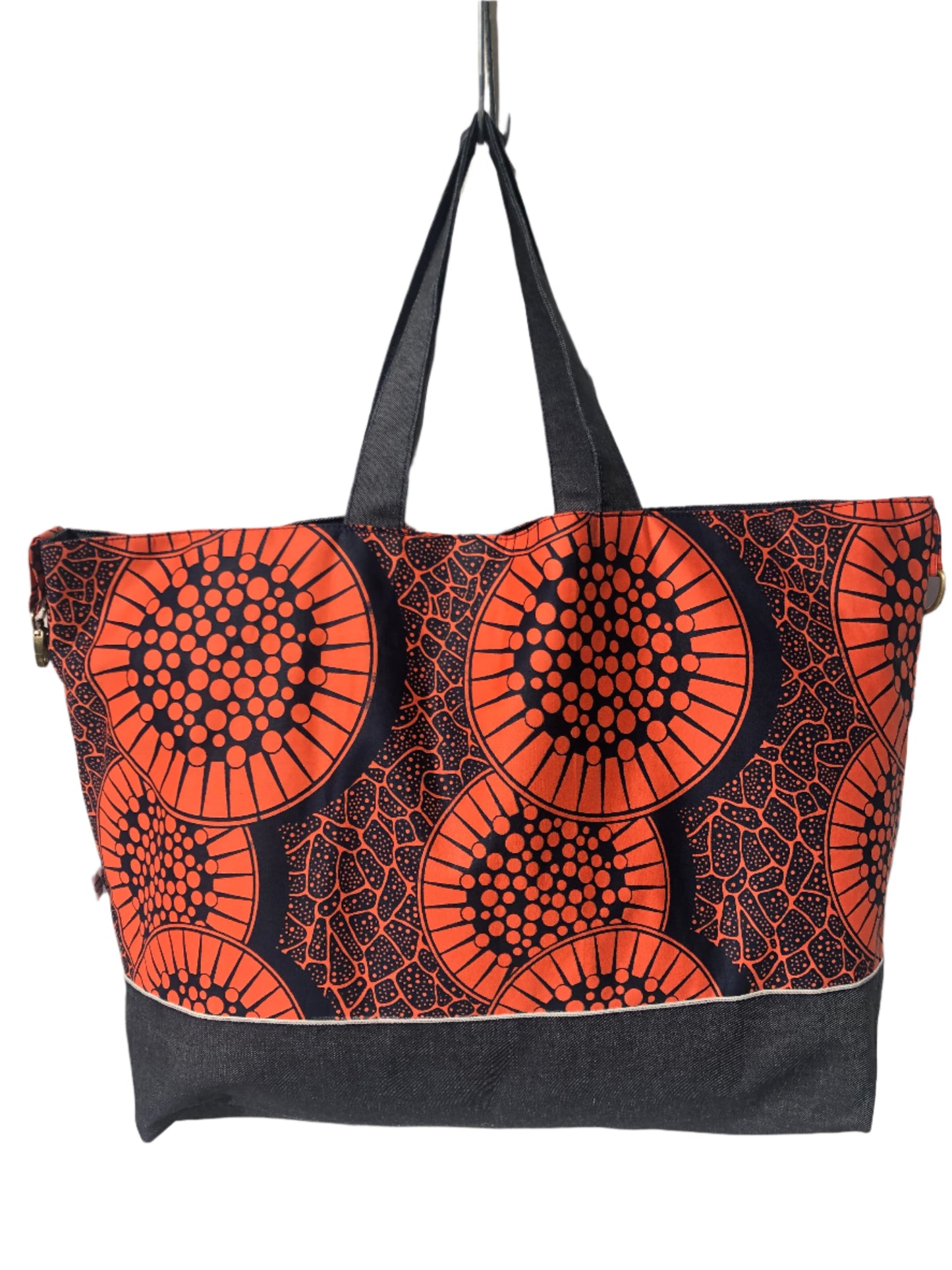 Overnight Travel Tote (Orange Citrus)