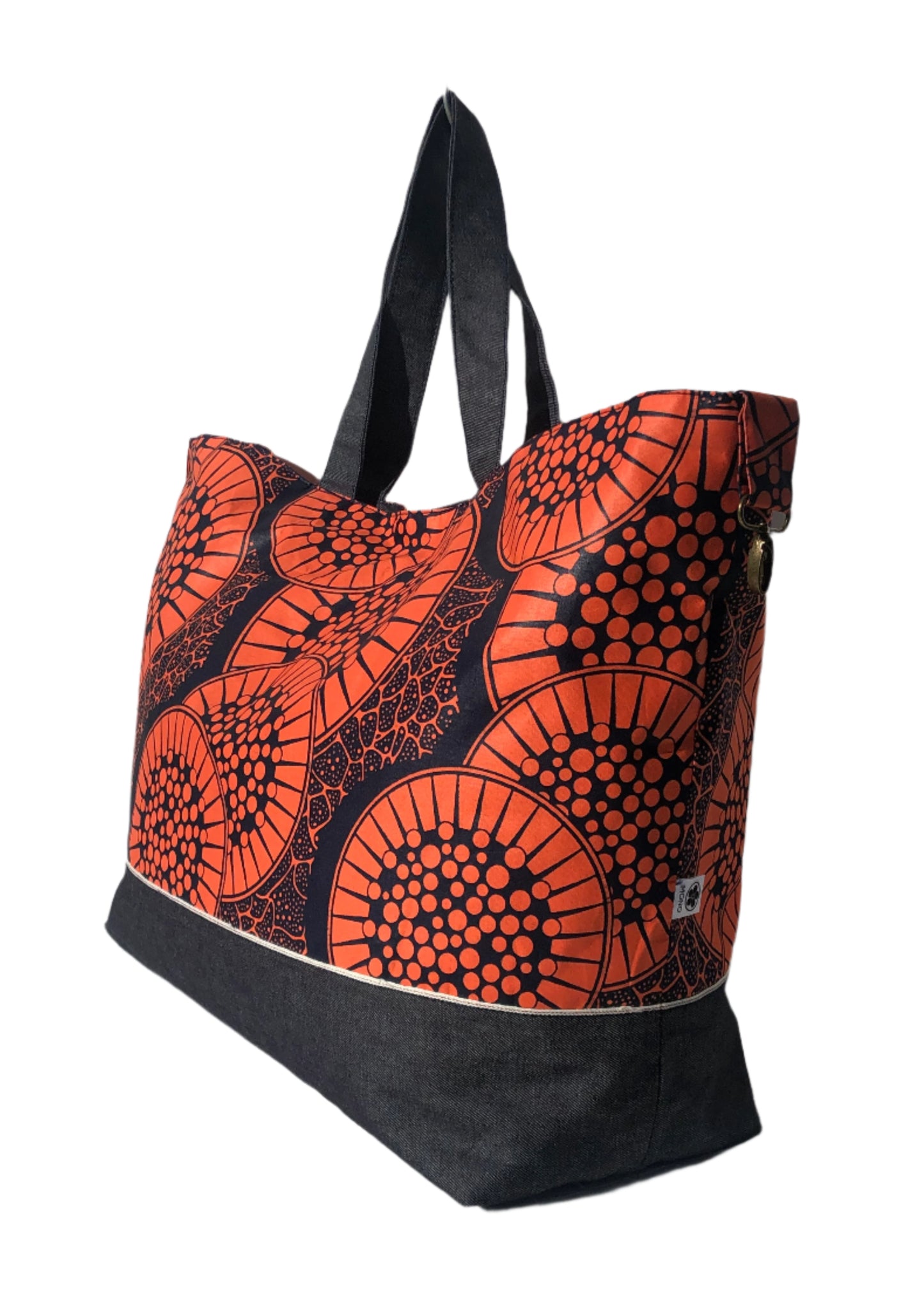 Overnight Travel Tote (Orange Citrus)