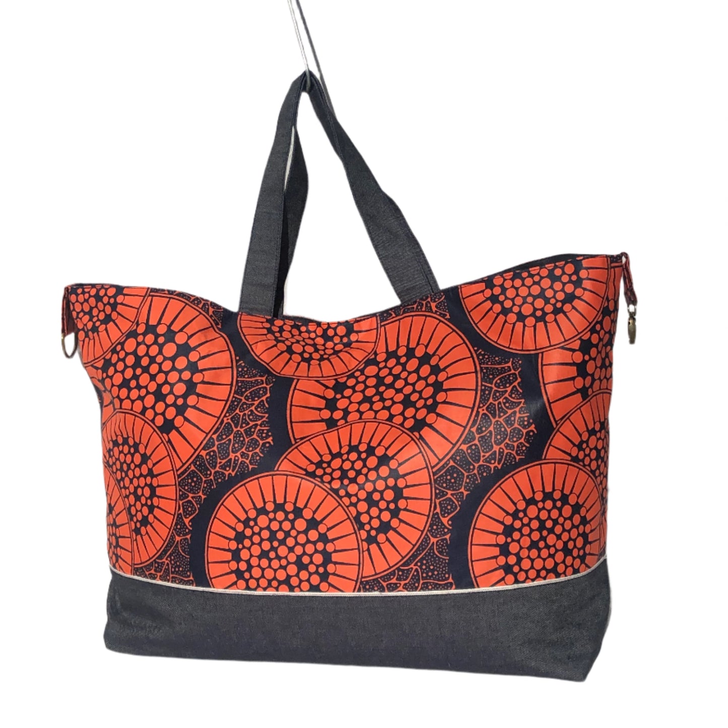 Overnight Travel Tote (Orange Citrus)