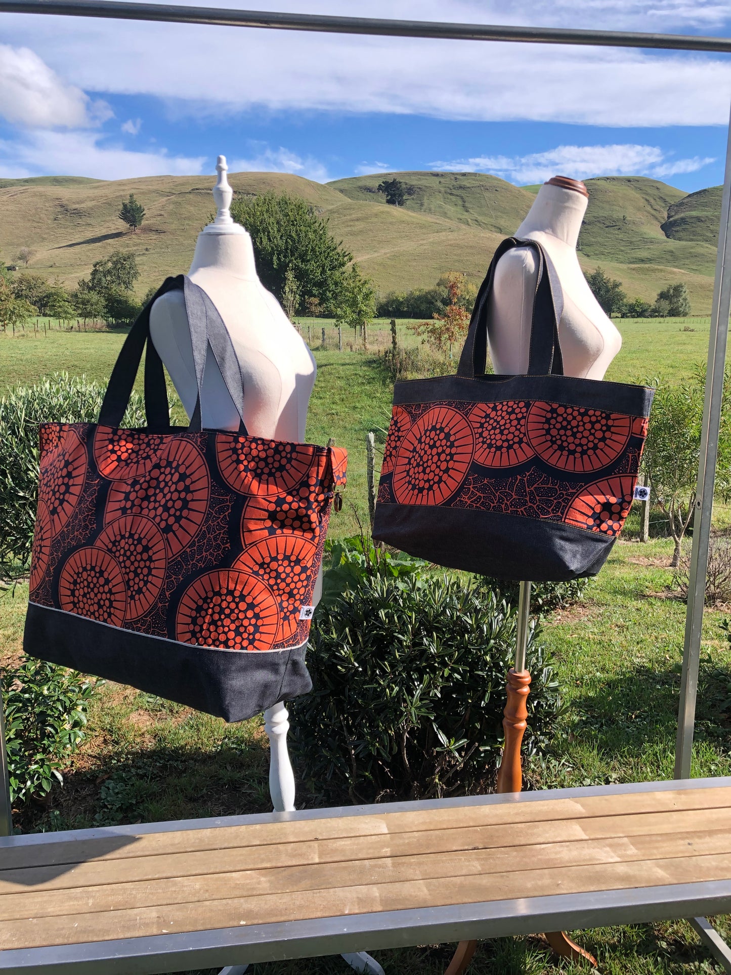 Overnight Travel Tote (Orange Citrus)
