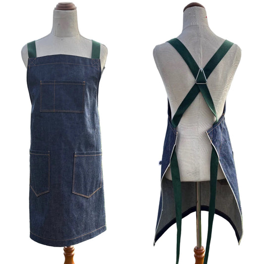 Salvage Denim Apron Short - Heavyweight