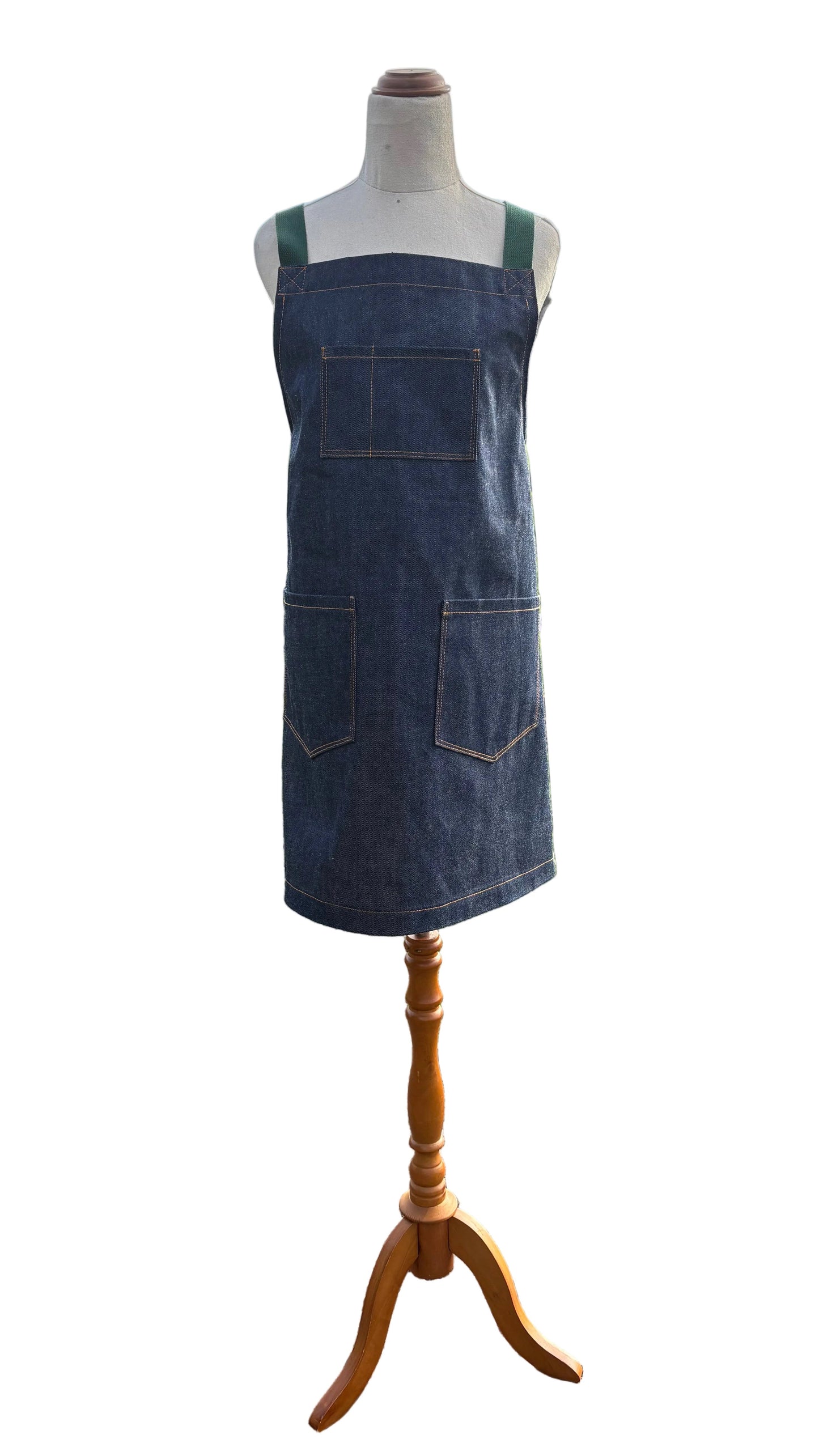 Salvage Denim Apron Short - Heavyweight