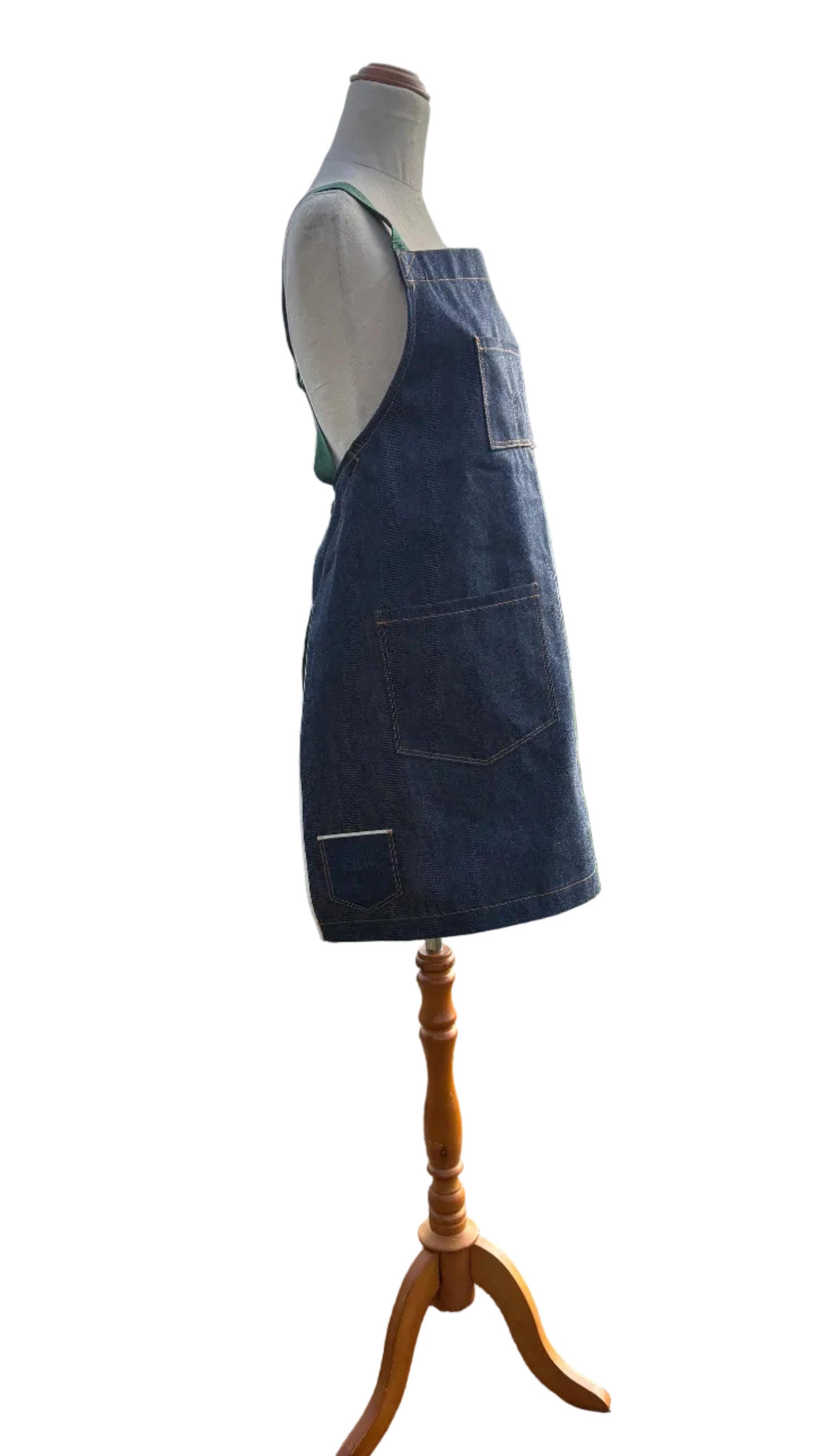 Salvage Denim Apron Short - Heavyweight