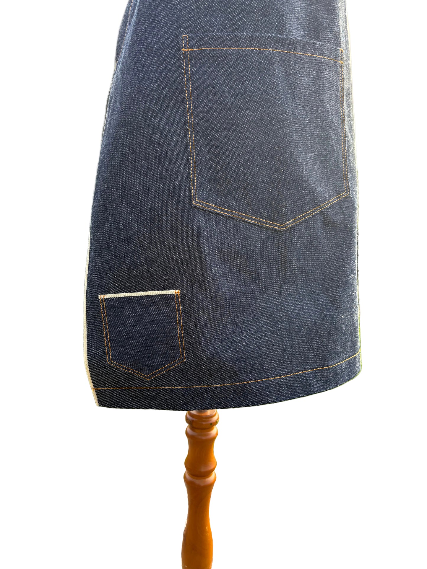 Salvage Denim Apron Short - Heavyweight